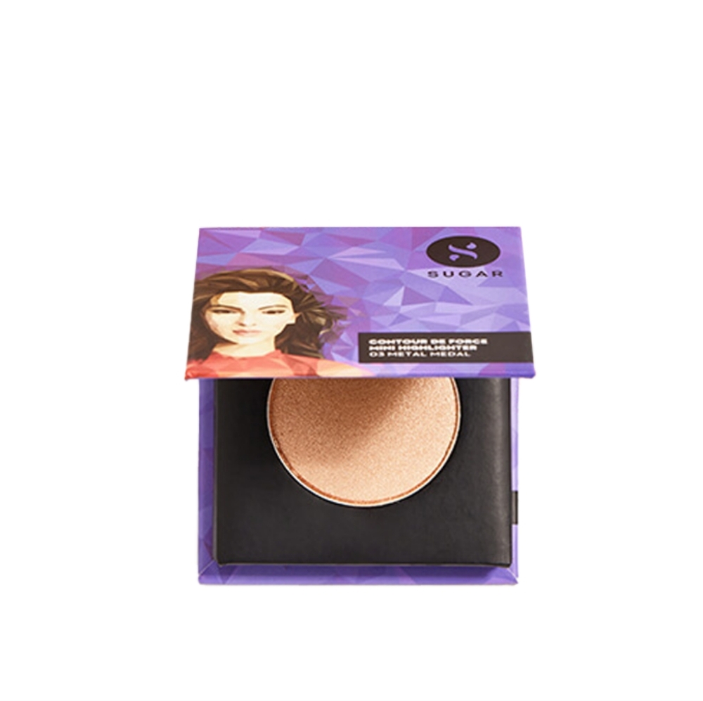 Sugar Contour De Force Mini Highlighter 03 Metal Medal